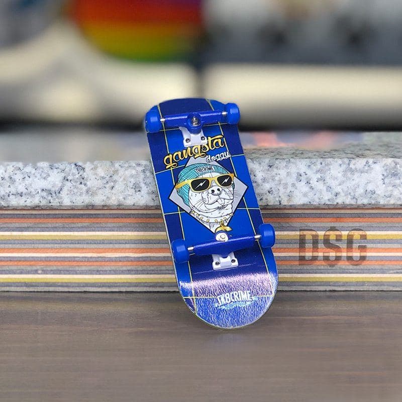 SK8CRIME Collab Fingerboard — Maple, Shallow Concave — Fingerboard Lab